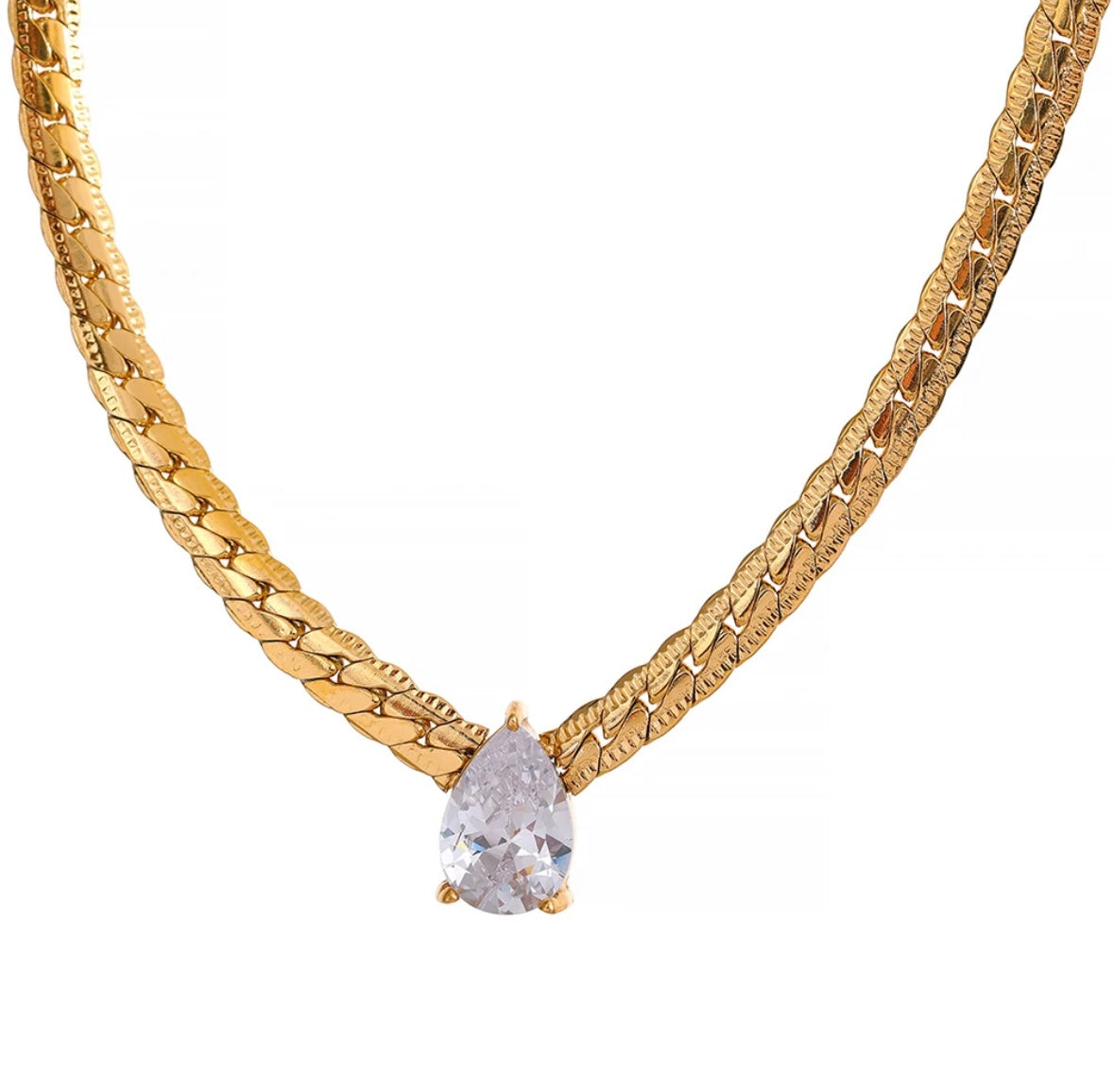 Bling Cubic Zircon Necklace