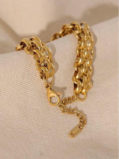 Cuban Chain Adjustable Bracelet