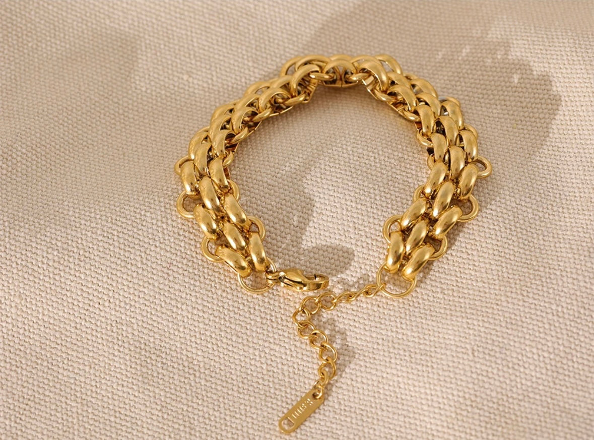 Cuban Chain Adjustable Bracelet